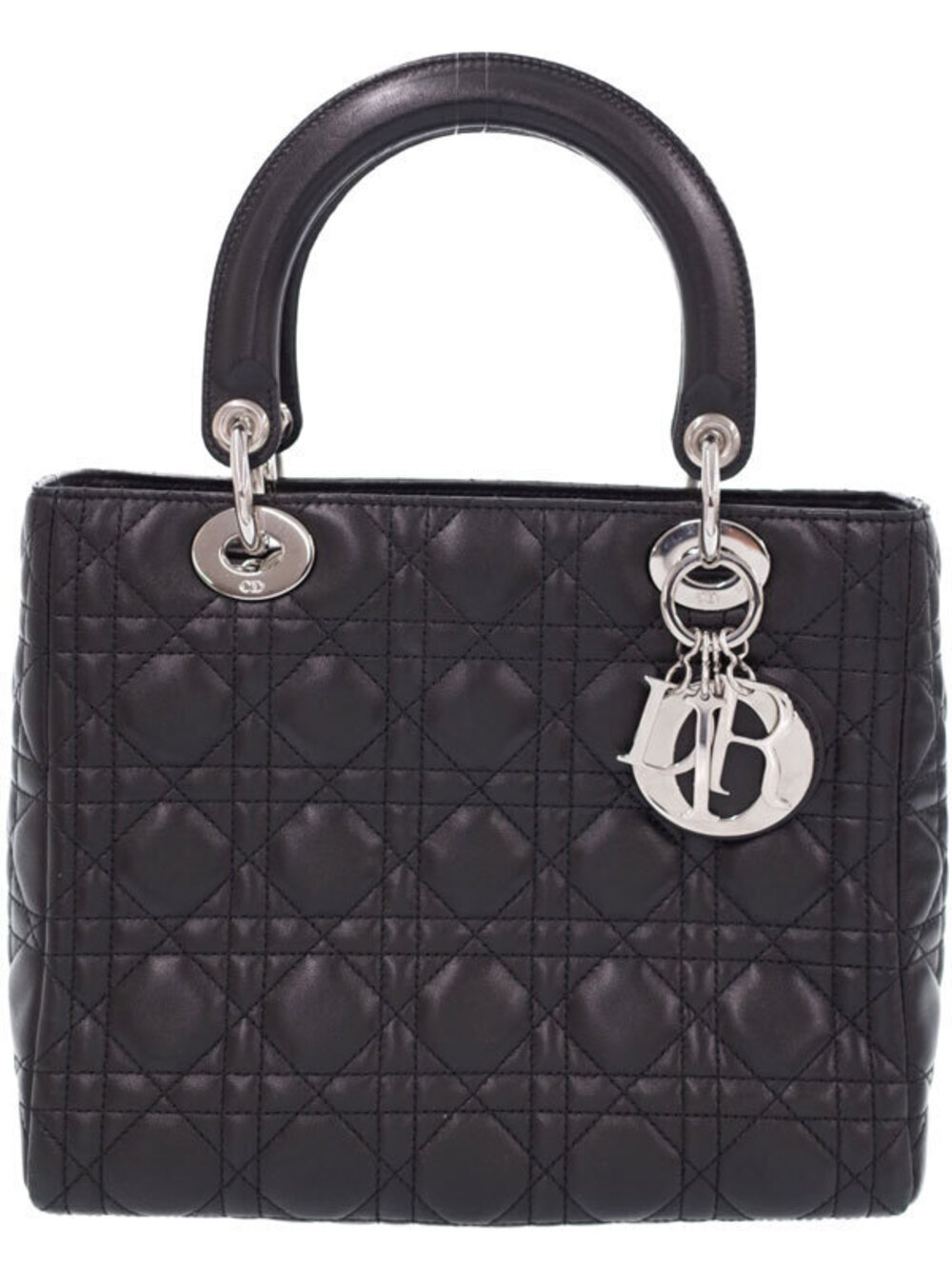 Christian Dior Cannage Quilted Lady Dior 2way bag